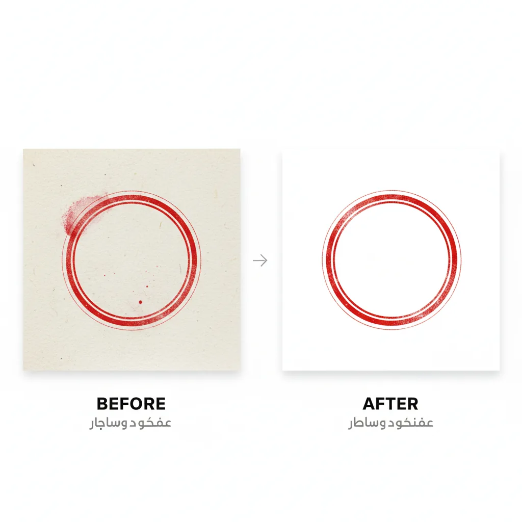 Edge cleanup preview