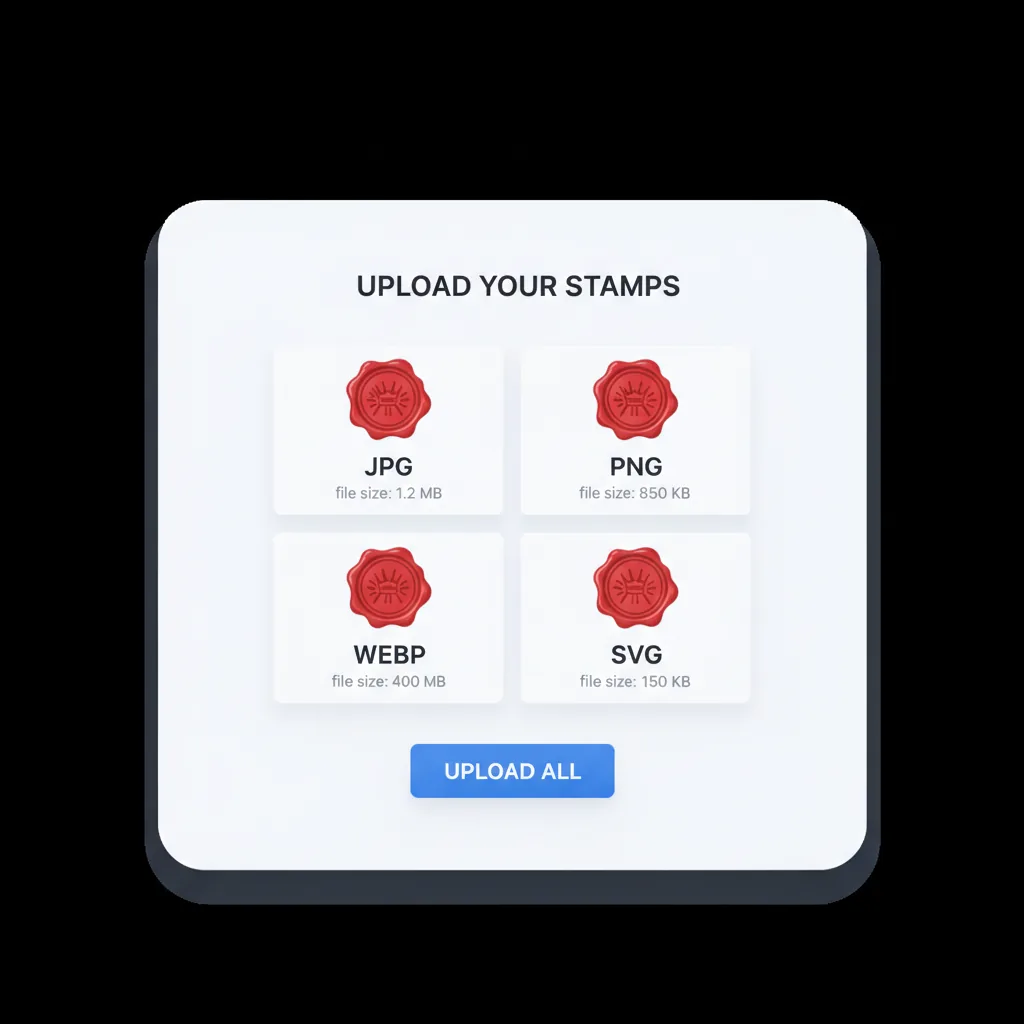 Multi-format upload preview