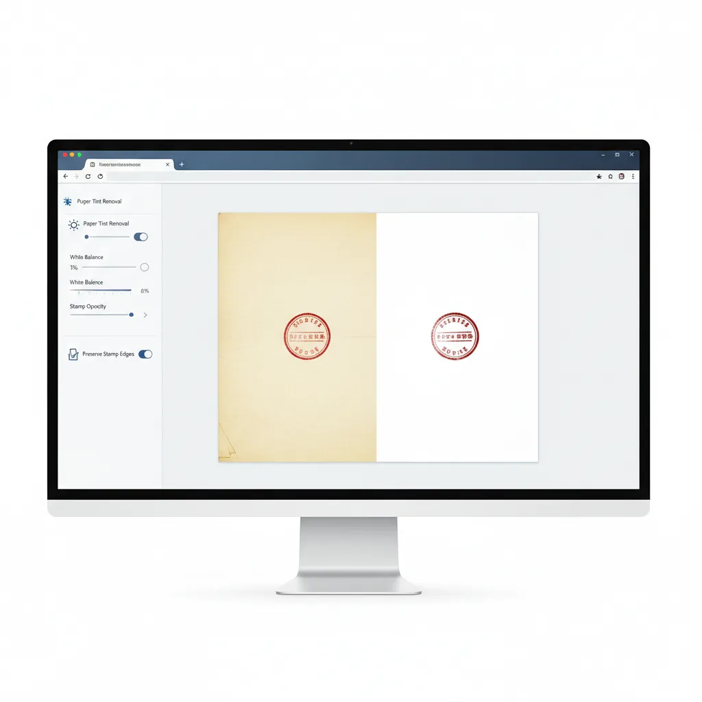 Cleanup controls preview
