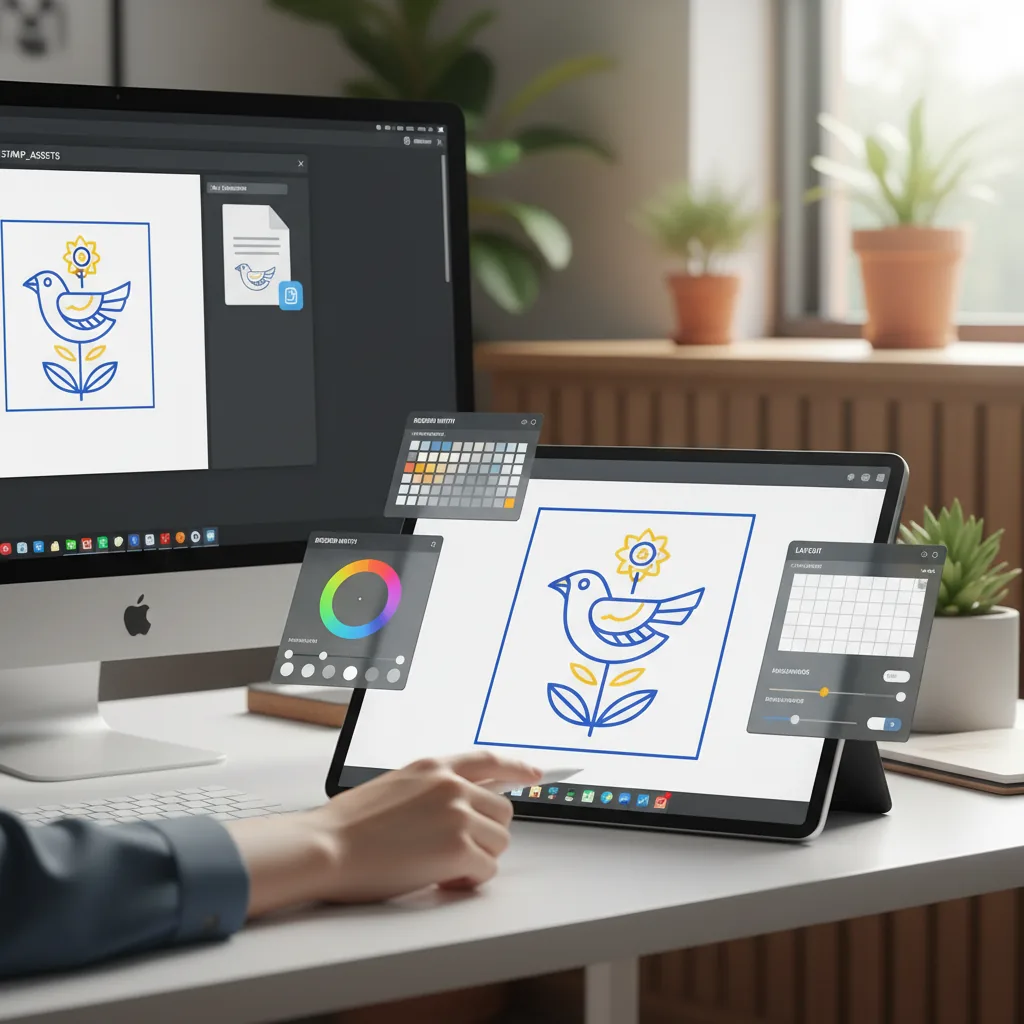 Editor handoff preview
