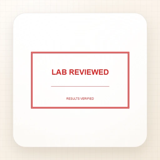 rectangular Company stamp template: LAB REVIEWED Rectangle Stamp