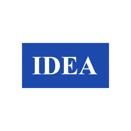 square Company stamp template: Design a Simple Rectangle Stamp with 'IDEA' Text - №002307