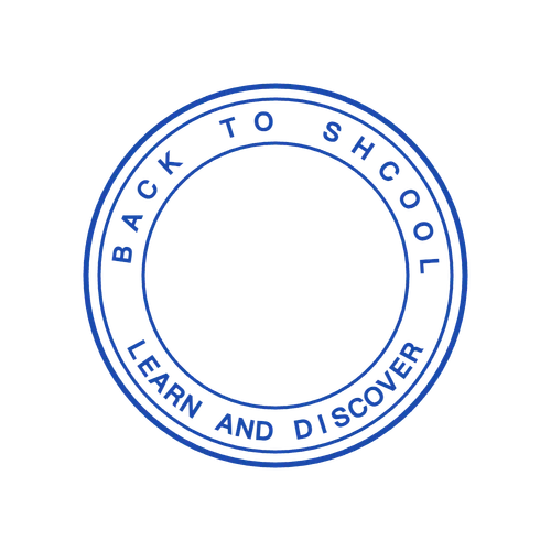 round Company stamp template: Categories: Science, Studies, Education - №43436