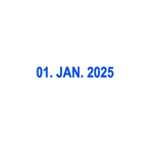 square Digital stamp template: Online Seal Design Maker date stamp- №98833