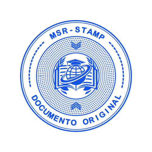 round Logo stamp template: Maker Stamp for Company Logo - №22680