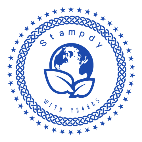 round Logo stamp template: Logo Stamp new template - №07123