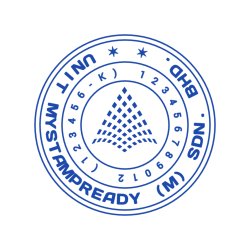 round Company stamp template: UNIT STAMPDY Online Stamp Template - №44803