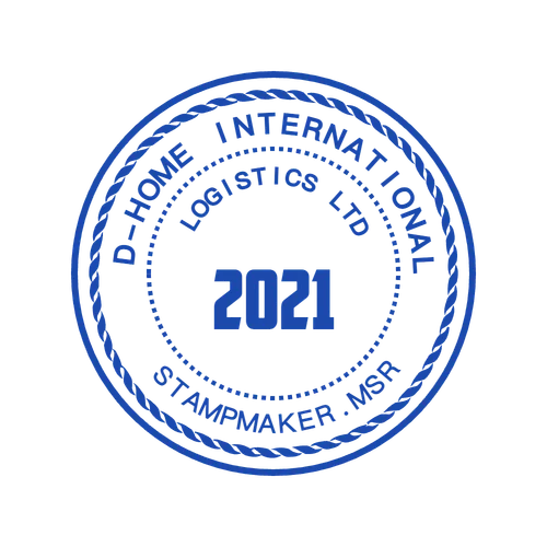 round Blank stamp template: Online Maker Stamp - Custom Round Rubber Stamp with Registration Info