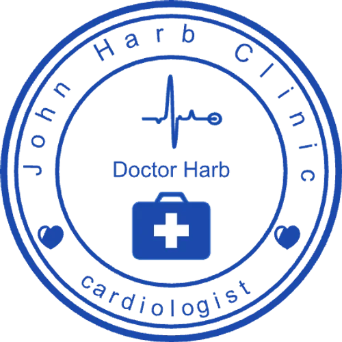 round Company stamp template: Doctor Name Stamp with Caduceus - №484178