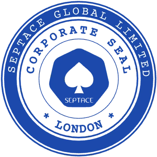 round Company stamp template: Corporate seal template from online stamp design maker - №2883103