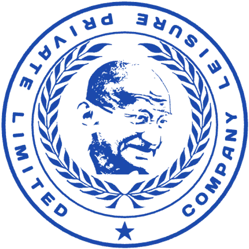 round Company stamp template: Company Leisure Private Limited Laurel Seal - online rubber stamp creator