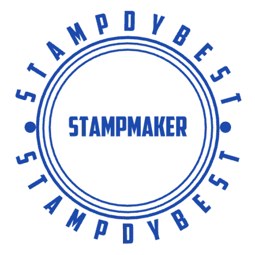 round Company stamp template: Stampdybest Circular Stampmaker Seal - stamp generator online