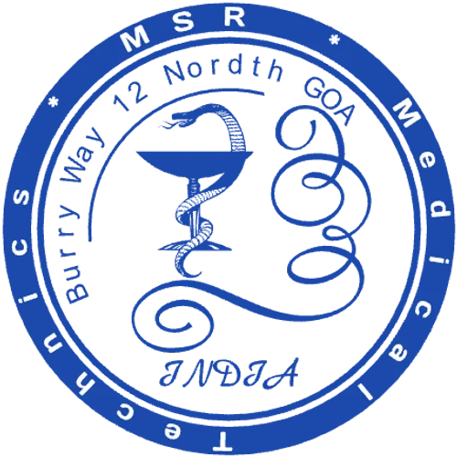 round Company stamp template: MSR Medical Technics Seal - online stamp maker