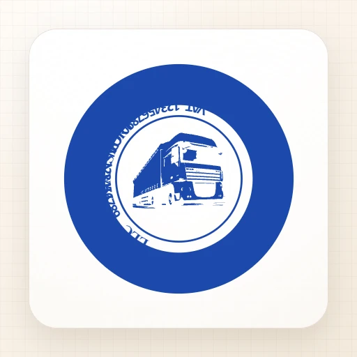 round Company stamp template: Transport Company Stamp-Generators - VAT & London Business Seal