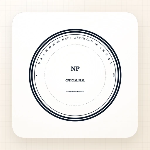 round American notary stamp template with us notary round seal